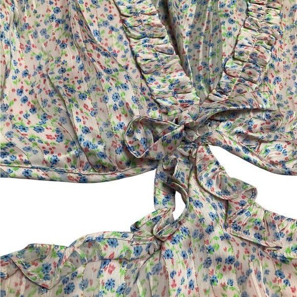 For Love & Lemons Phoebe Mini Dress Size XS NWT - Picture 8 of 14